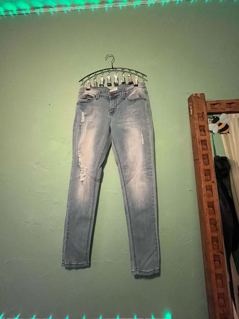 GoGo Star Distressed Skinny Jeans